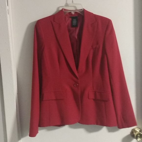 Metaphor Jackets & Blazers - Ladies red jacket by Metaphor size 8